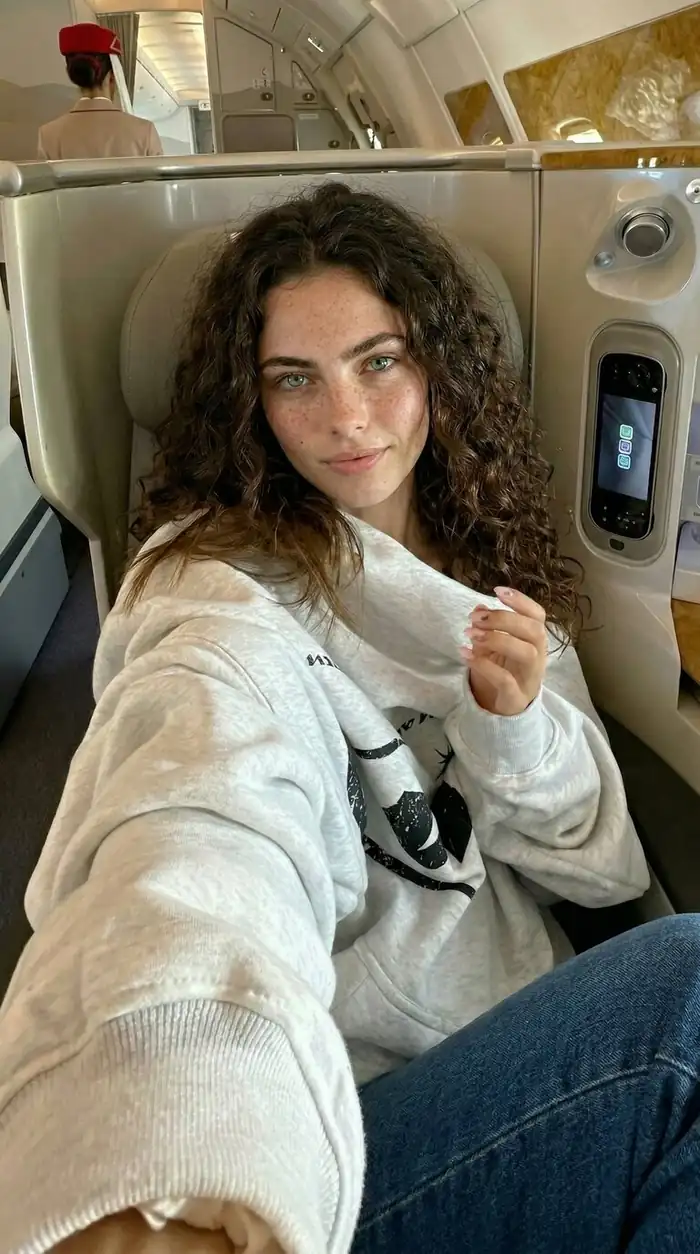 First Class Cabin Selfie